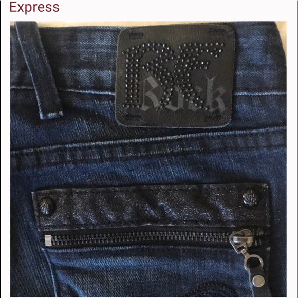 Express REROCK Straight Jeans - Picture 5 of 6
